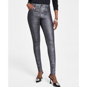 NWT INC International Concepts Silver Skinny Jeans Sz 8